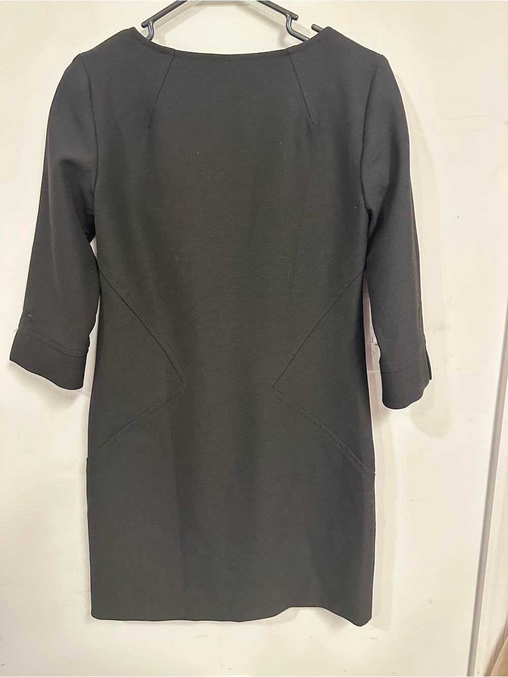 Trina Turk Black V-Neck Sheath Mini Dress - Picture 7 of 7